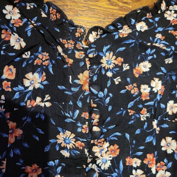 NWT! Floral Spring Dress Sweetheart neckline XS - Picture 2 of 6